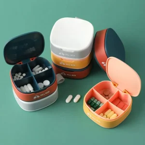 Pilulier Semainier 4 Cases