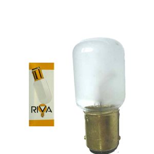 Ampoule RIVA B15 220V 15W 22X57