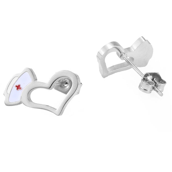 Boucles d&rsquo;oreilles « nurse&rsquo;s hat » – Image 3