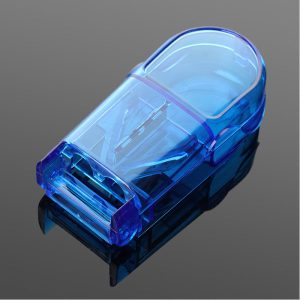 Coupe comprimés de poche rectangle