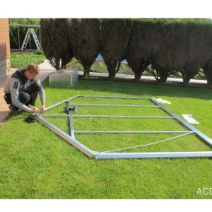 Montage de votre serre par ACD (Belgique)