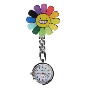Montre « Smiley Flower » pour infirmière