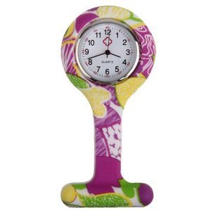 Montre silicone « Cœurs » pour infirmière