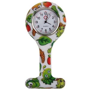 Montre silicone « Chenilles » pour infirmière