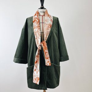 ALTAIR – KIMONO-VESTE en velours ou laine