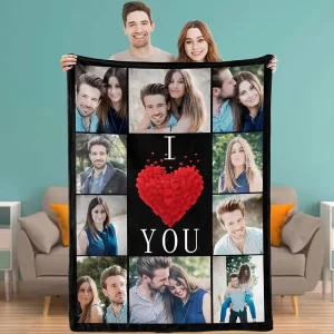 Plaid photo personnalisée