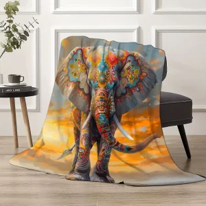 Plaid éléphant