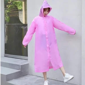 Poncho de pluie femme | Translucide