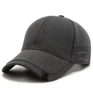 Casquettes randonnée unisexes avec broderie latérales