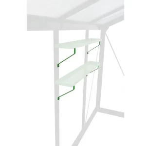 Set de 2 supports pour étagères