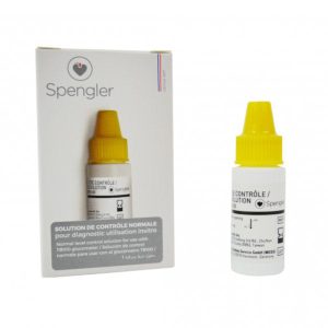 Solution de contrôle pour Glucomètre / Lecteur de Glycémie SPENGLER ® TB100