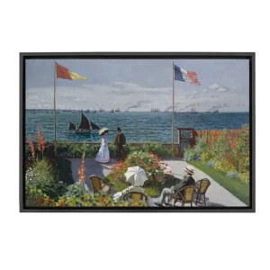 Jardin à Sainte-Adresse By Claude Monet