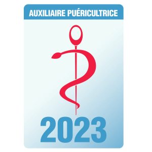Caducée « Auxiliaire Puéricultrice » 2023