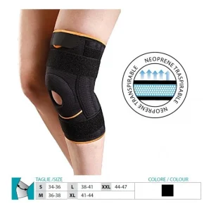 Genouillère en néoprène avec attelles flexibles Réf. 5709 ST