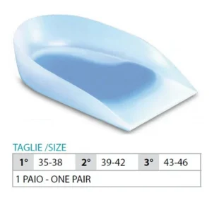Talonnettes en silicone OK PED avec insert latéral + central Réf. 103 ST