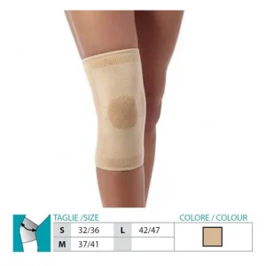Bandage genou Orione laine Angora Réf. 84 ST