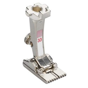 Pied n°33 pour nervures à 9 rainures