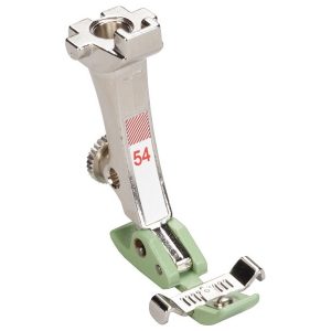 Pied n°54 pour fermeture à glissière avec semelle de glissement