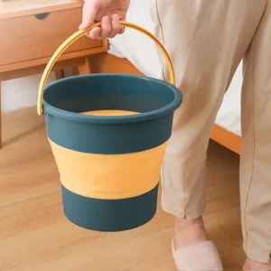 Seau Pliable - la solution rangement qui révolutionne vos tâches ménagères