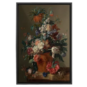 Vase de Fleurs By Jan van Huysum